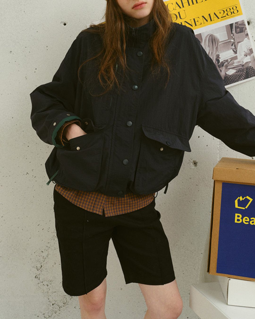 Basic Straight Half Pants　SP004