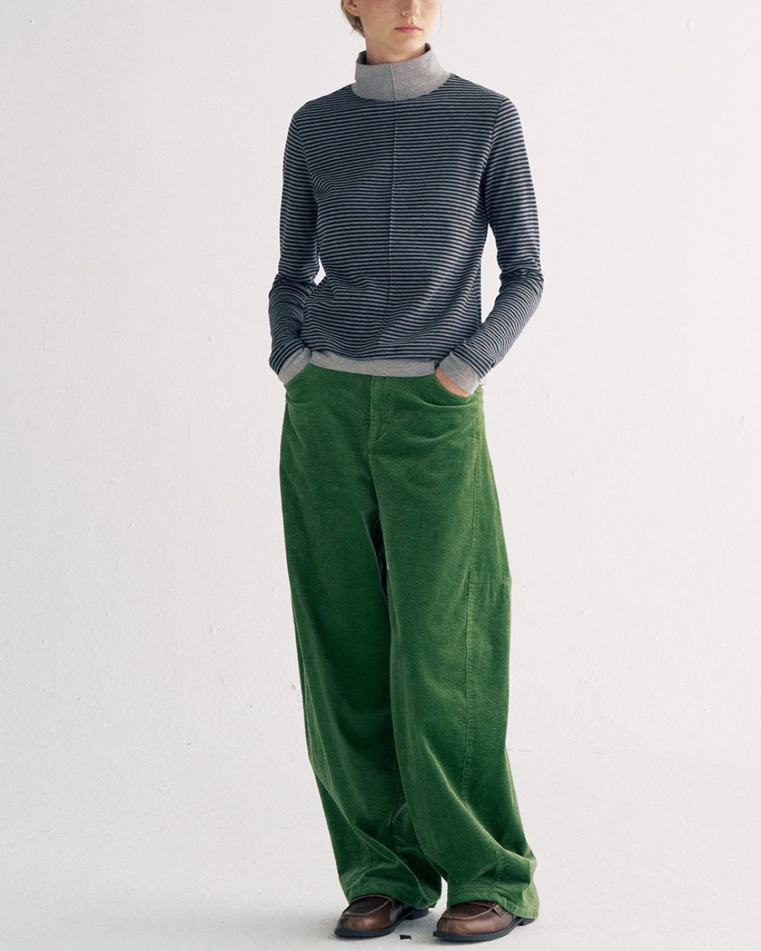 Vintage Corduroy Wide Pants　PT030