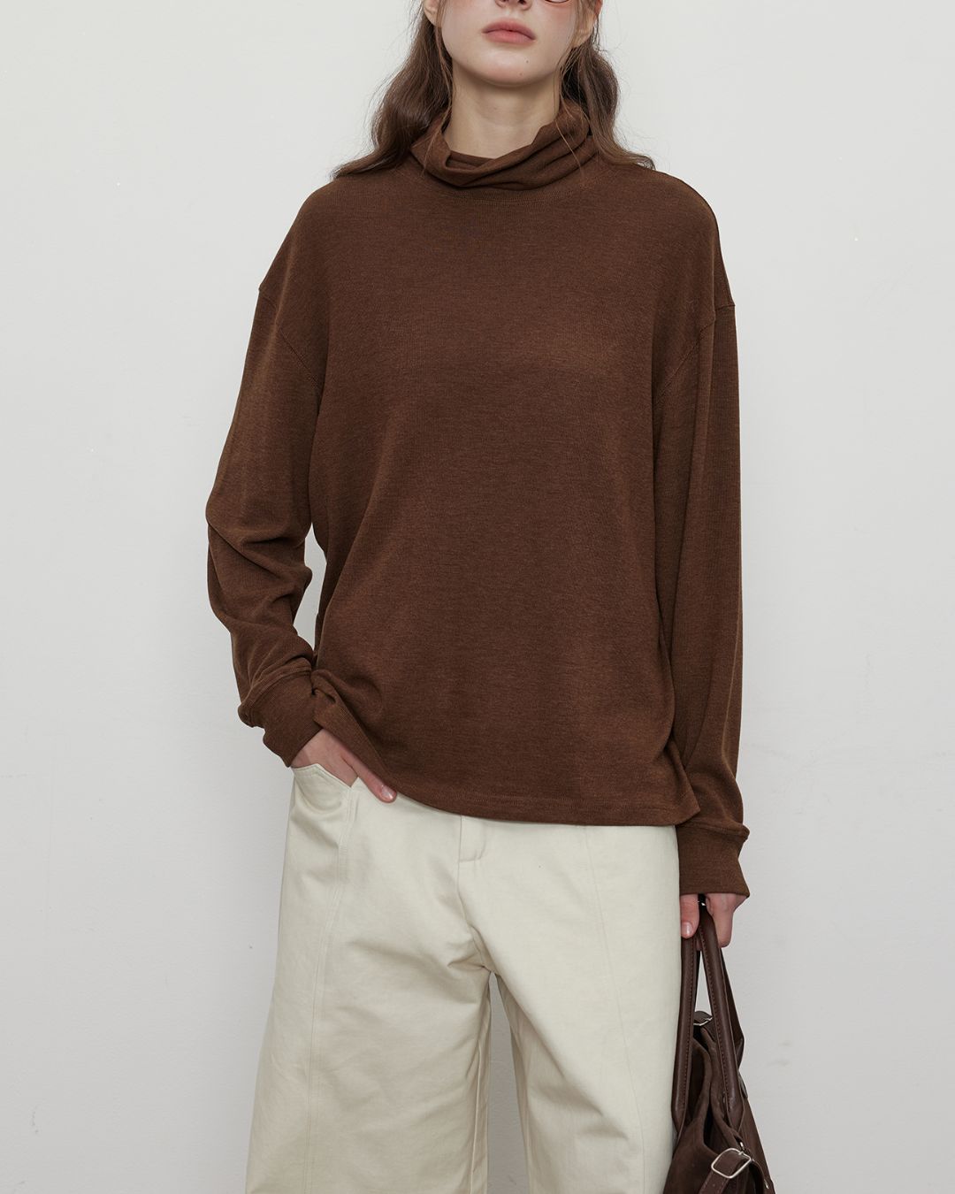 Heat-retaining Turtleneck T-shirt　LT016