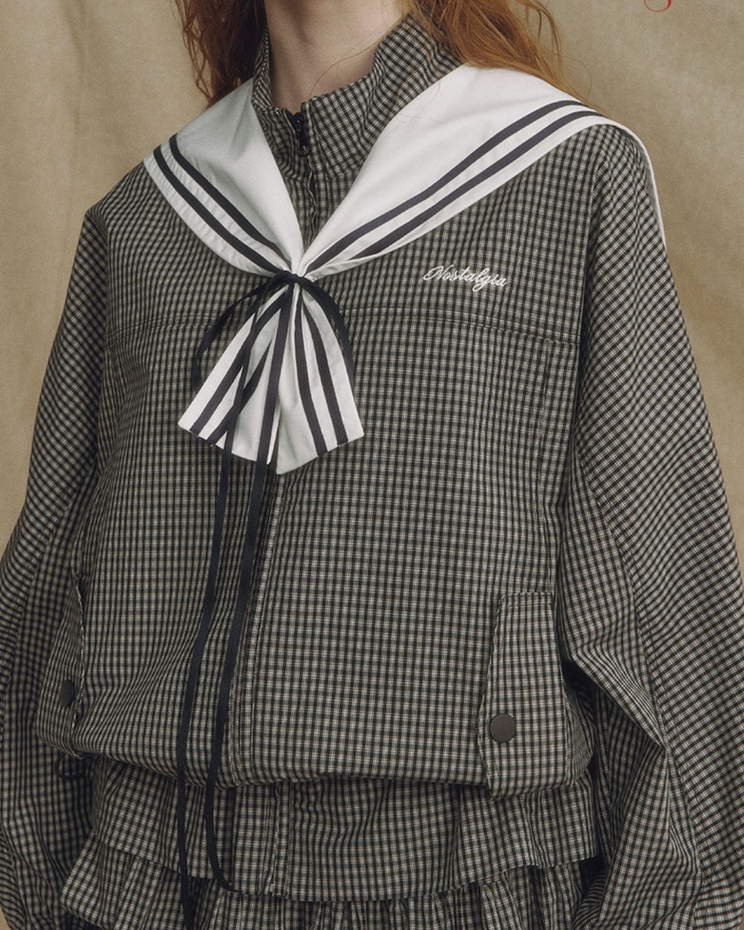 Detachable Sailor Collar Jacket　JK021
