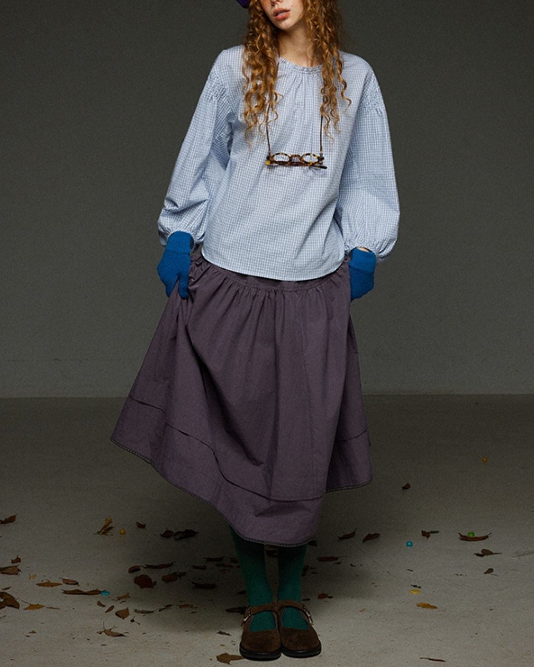 Puff Sleeve Shirt Pullover　LS030