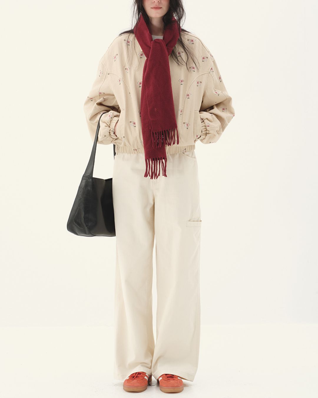 Cotton Straight Work Pants　PT006