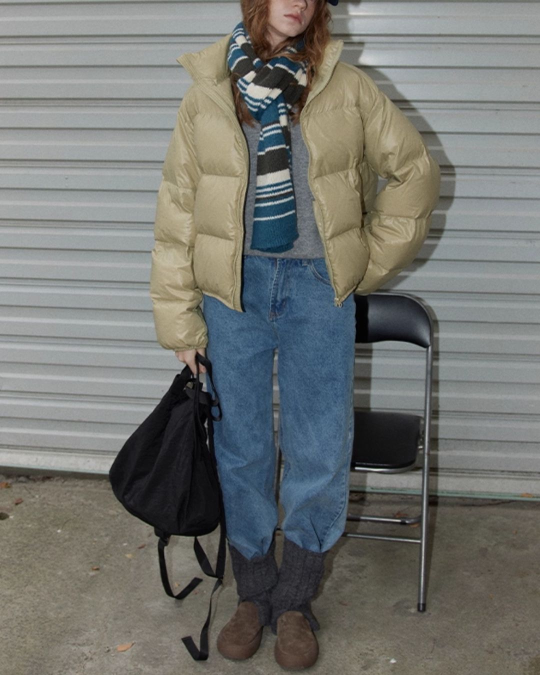 Nylon Down Jacket　JK052