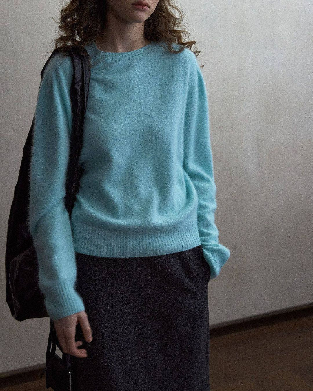 Soft Wool Knit Pullover　KN108
