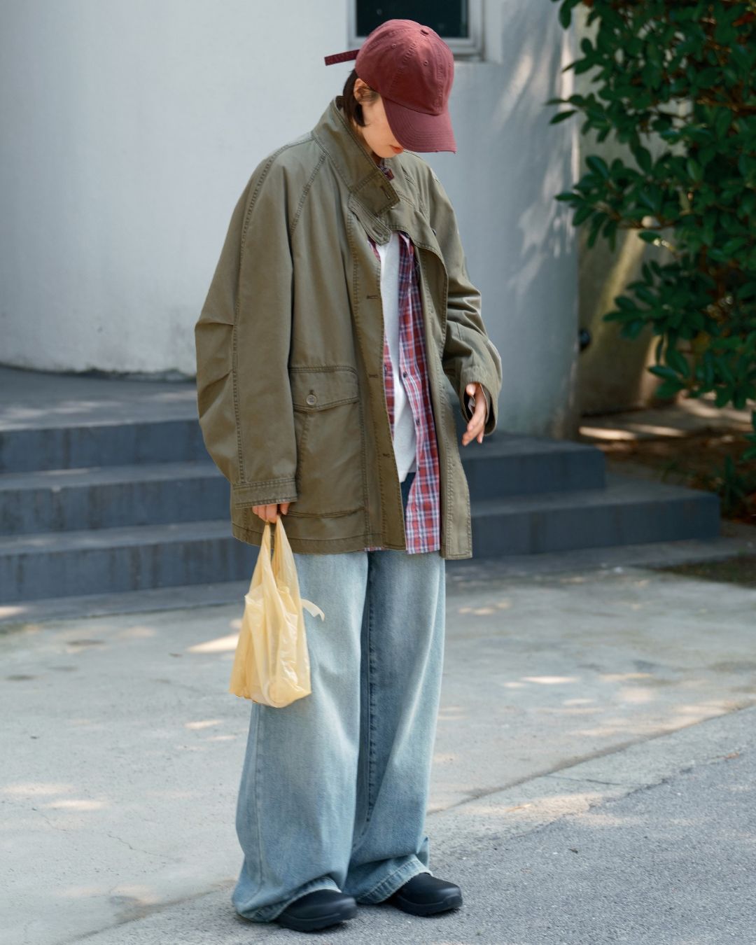 Washed Cotton Work Jacket　JK024