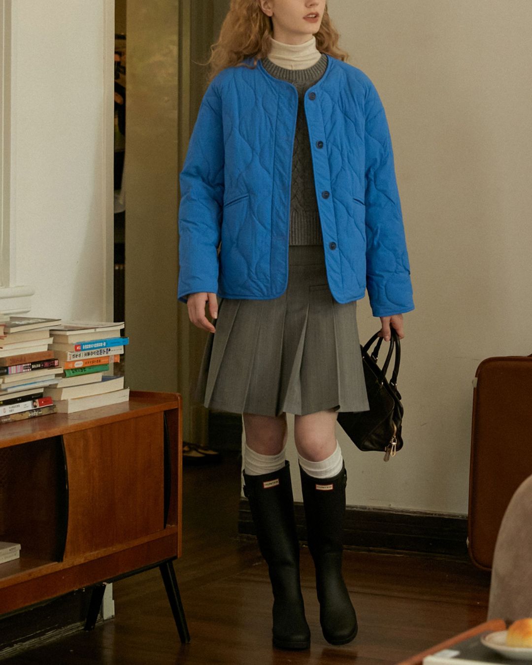 Braided Wool Knit Vest　VT007