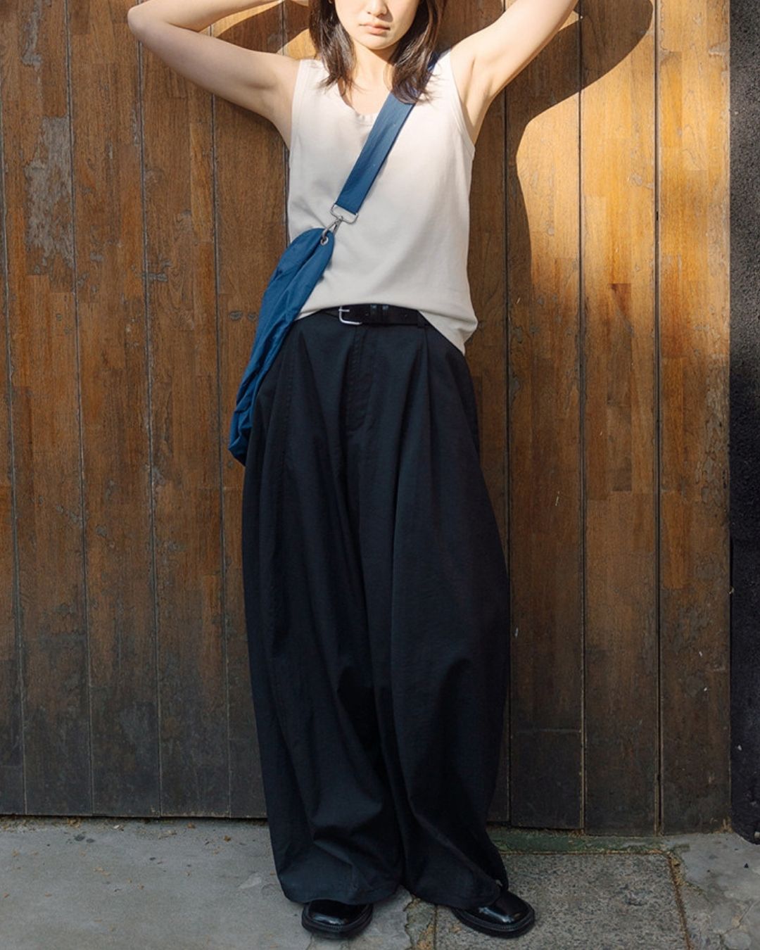 Relaxed Drape Pants　PT046