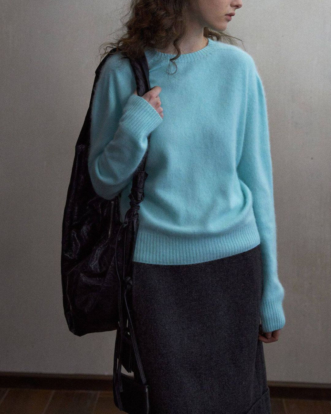 Soft Wool Knit Pullover　KN108