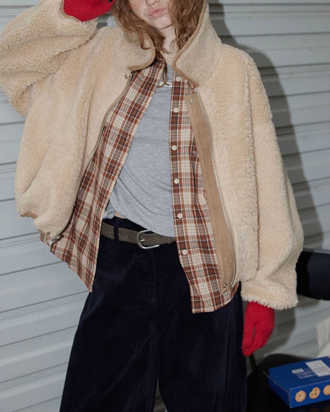 Cotton Check Shirt　LS038