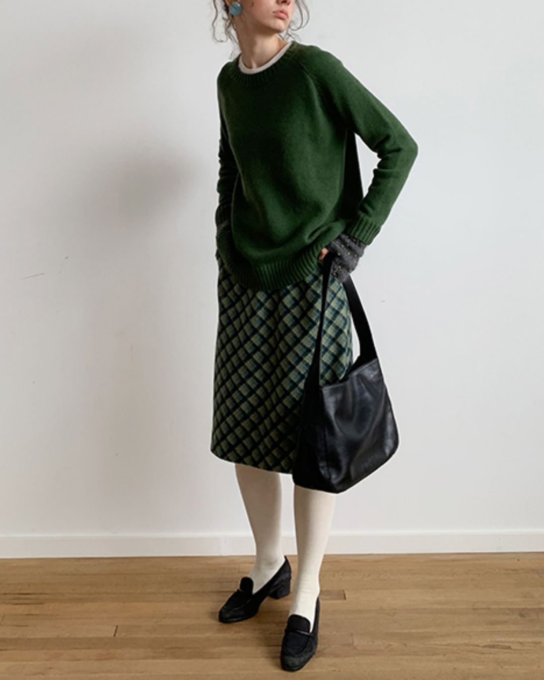 Basic Round Neck Sweater　KN003