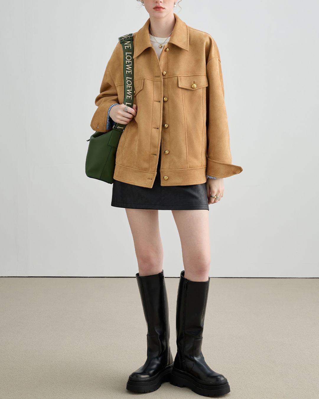 Classic Suede Jacket　JK039