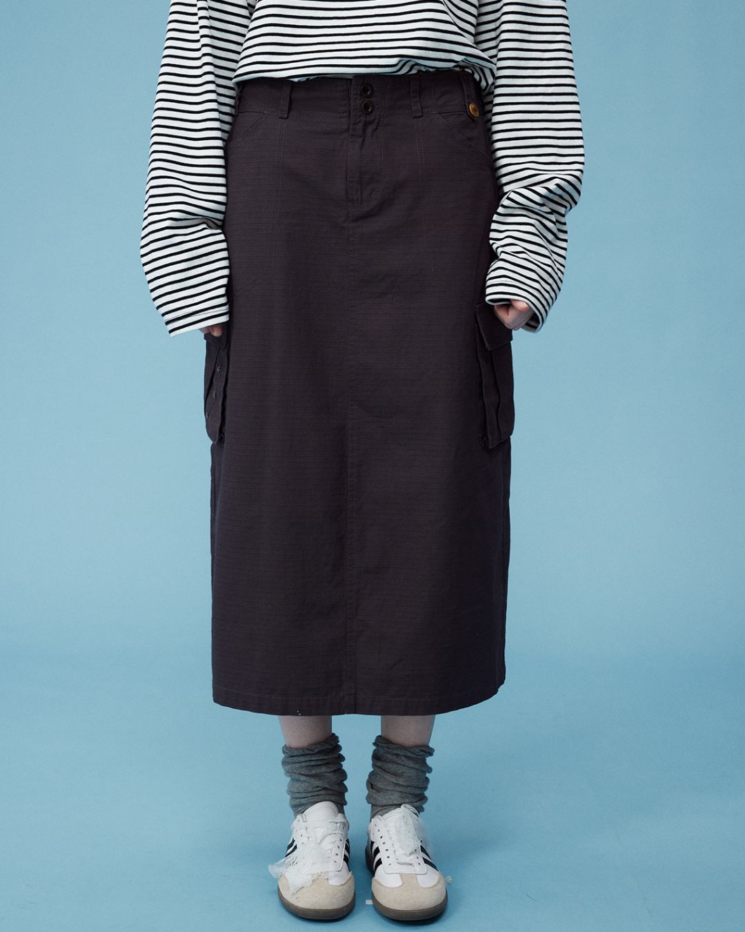 Star Studded Midi Skirt　SK001