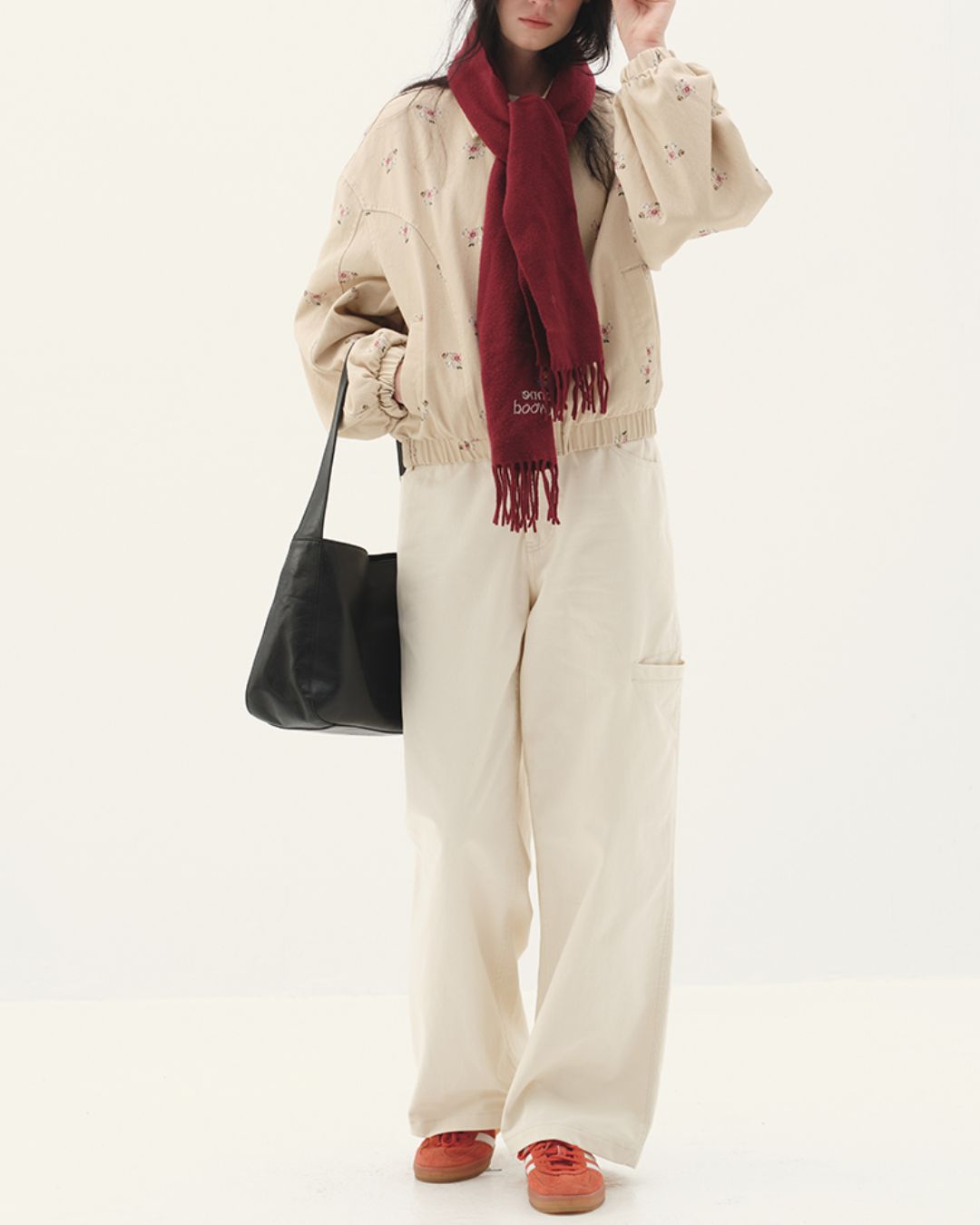 Cotton Straight Work Pants　PT006