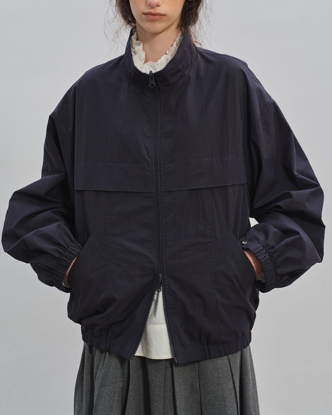 Balloon Sleeve Reversible Jacket　JK031