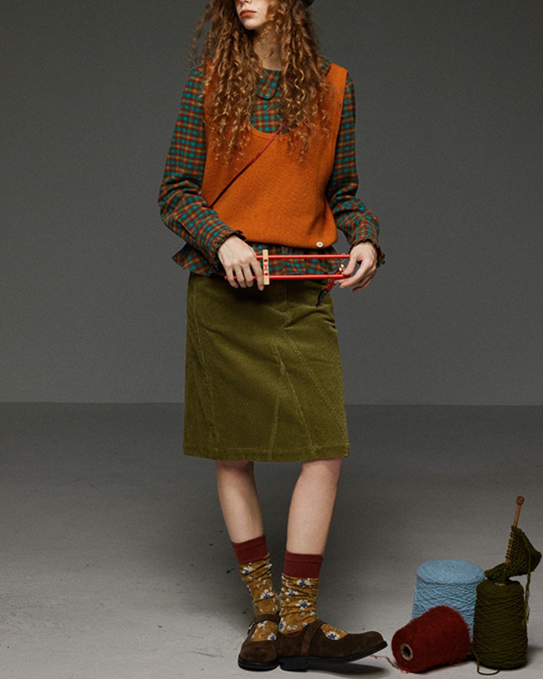 Front And Back 2-way Knit Vest　VT005