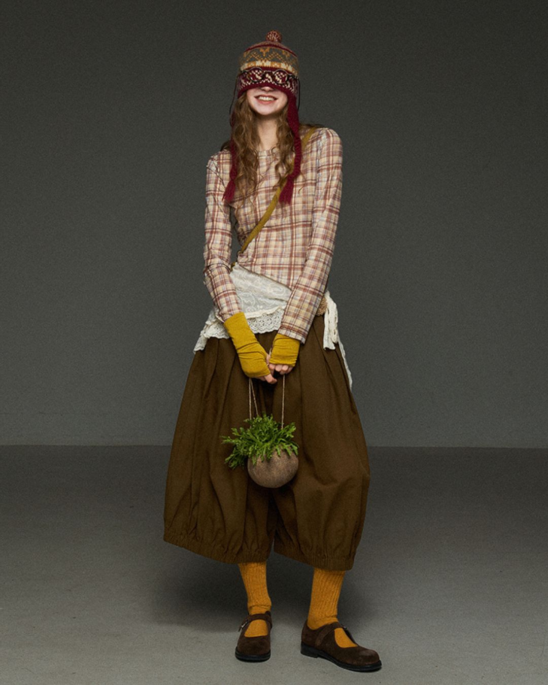 Cropped Pumpkin Pants　PT014