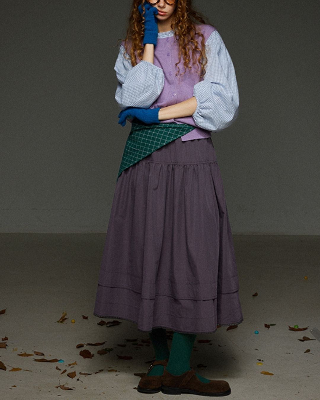 Puff Sleeve Shirt Pullover　LS030