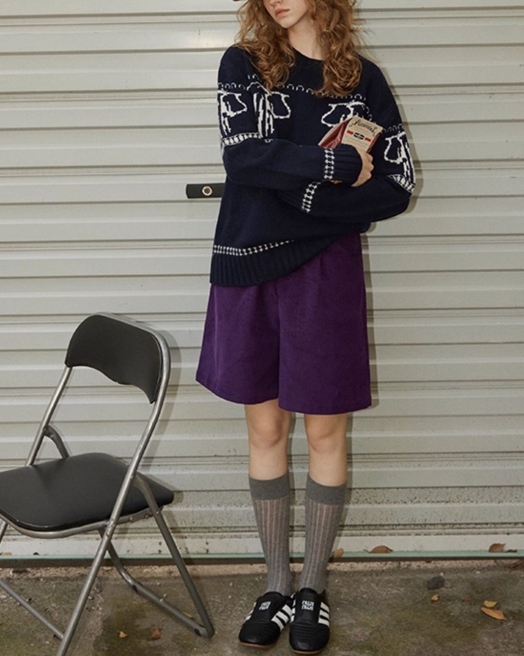 Wool Fair Isle Sweater　KN044