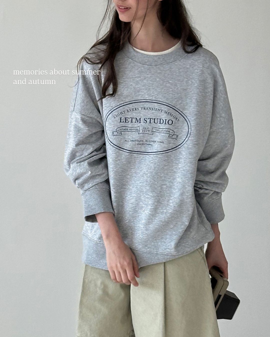 Letter Printed Sweat　SW003