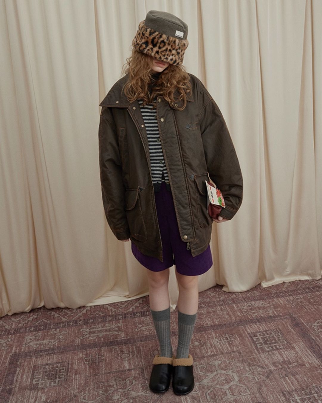 Retro Padded Work Jacket　JK046