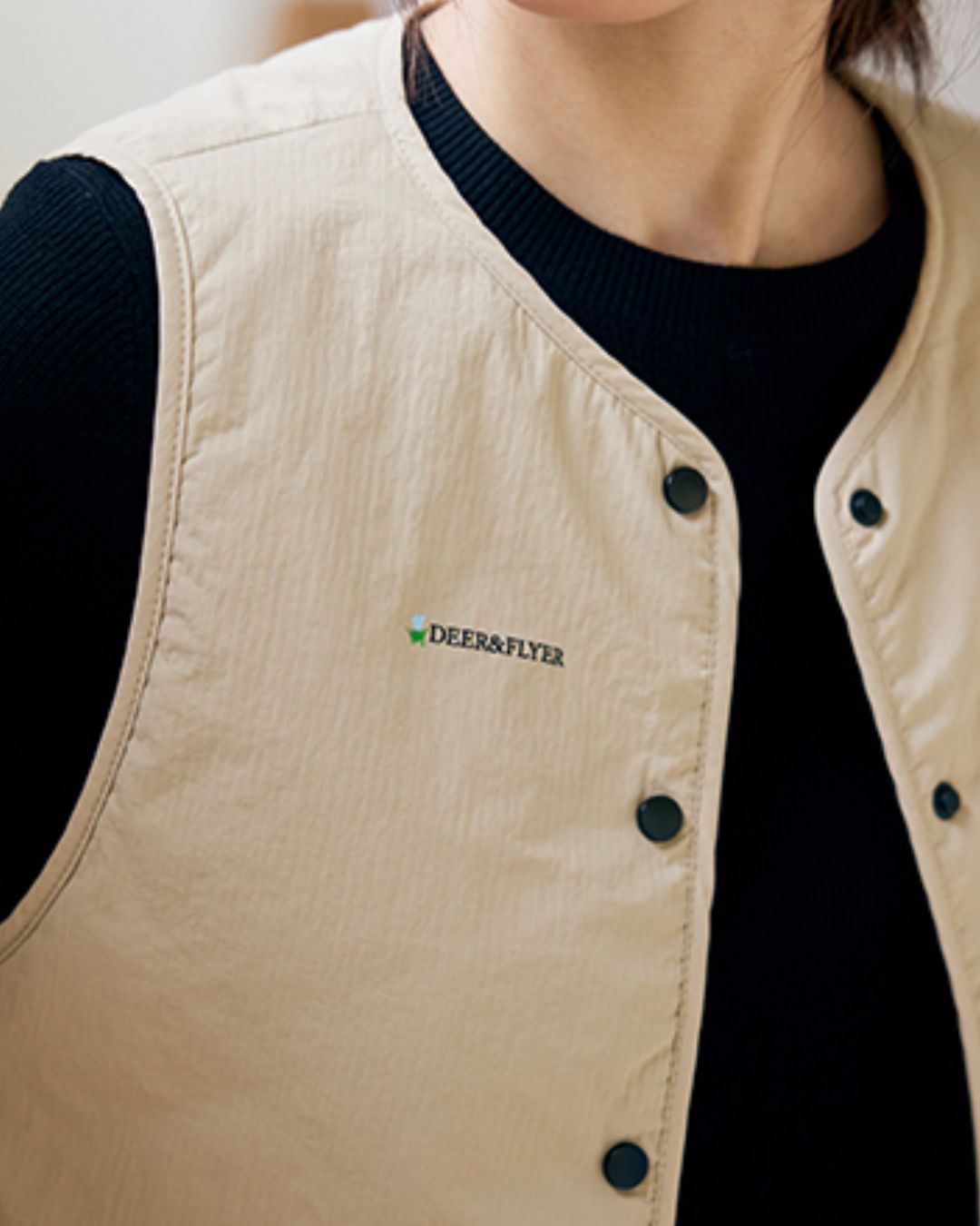 Nylon Quilted Vest　VT001