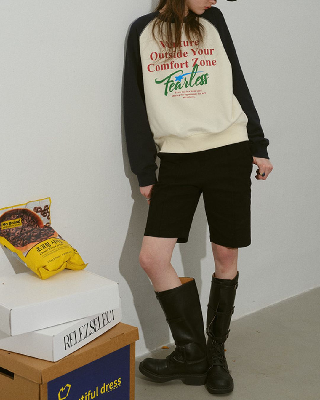 Basic Straight Half Pants　SP004
