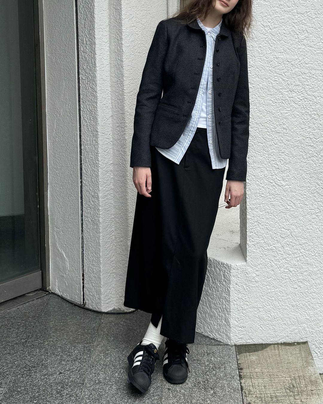 Round Collar Classic Jacket　JK004