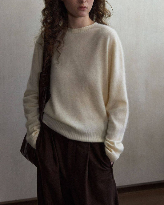 Soft Wool Knit Pullover　KN108