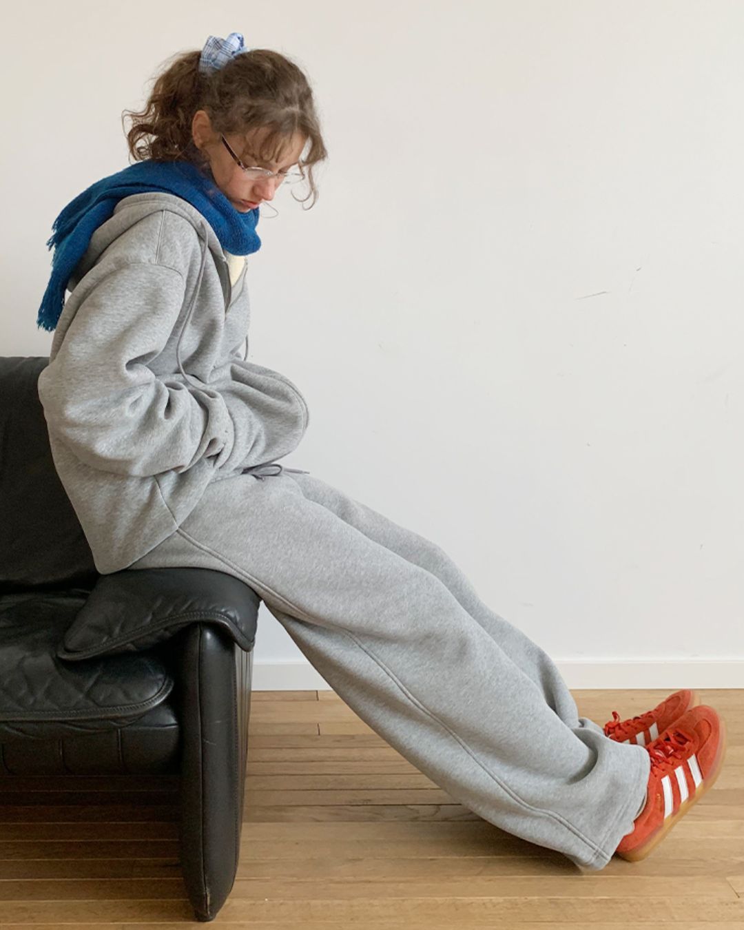 Wide Sweat Pants　PT005