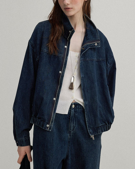 Denim Jacket ＆ Distressed Jeans　JK014