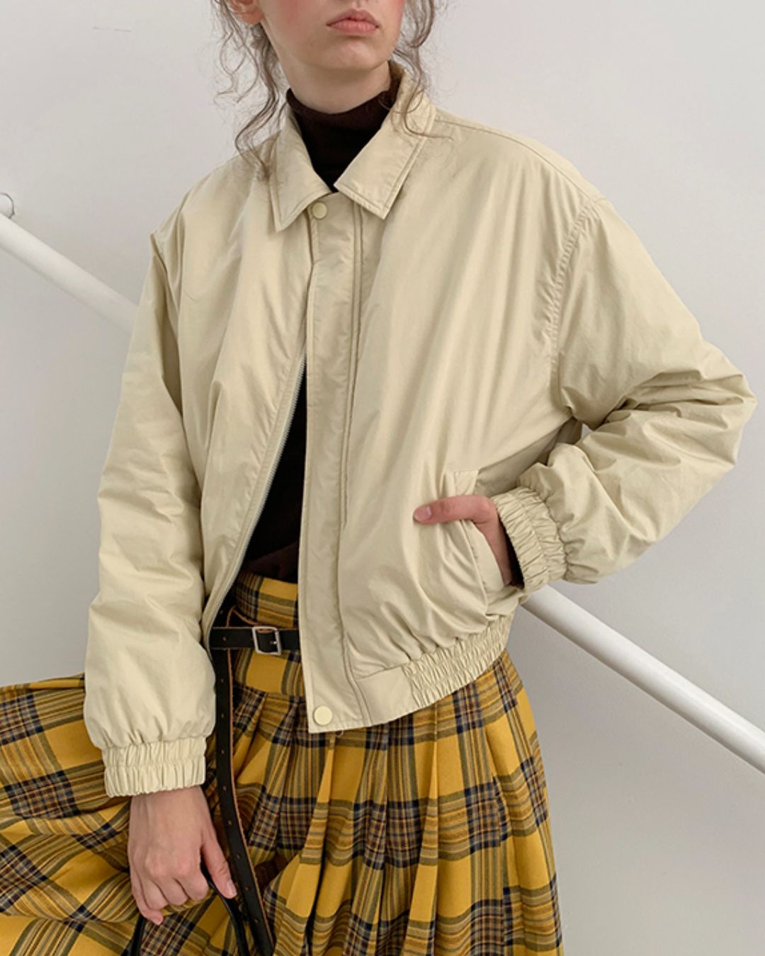 Cropped Work Jacket　JK006