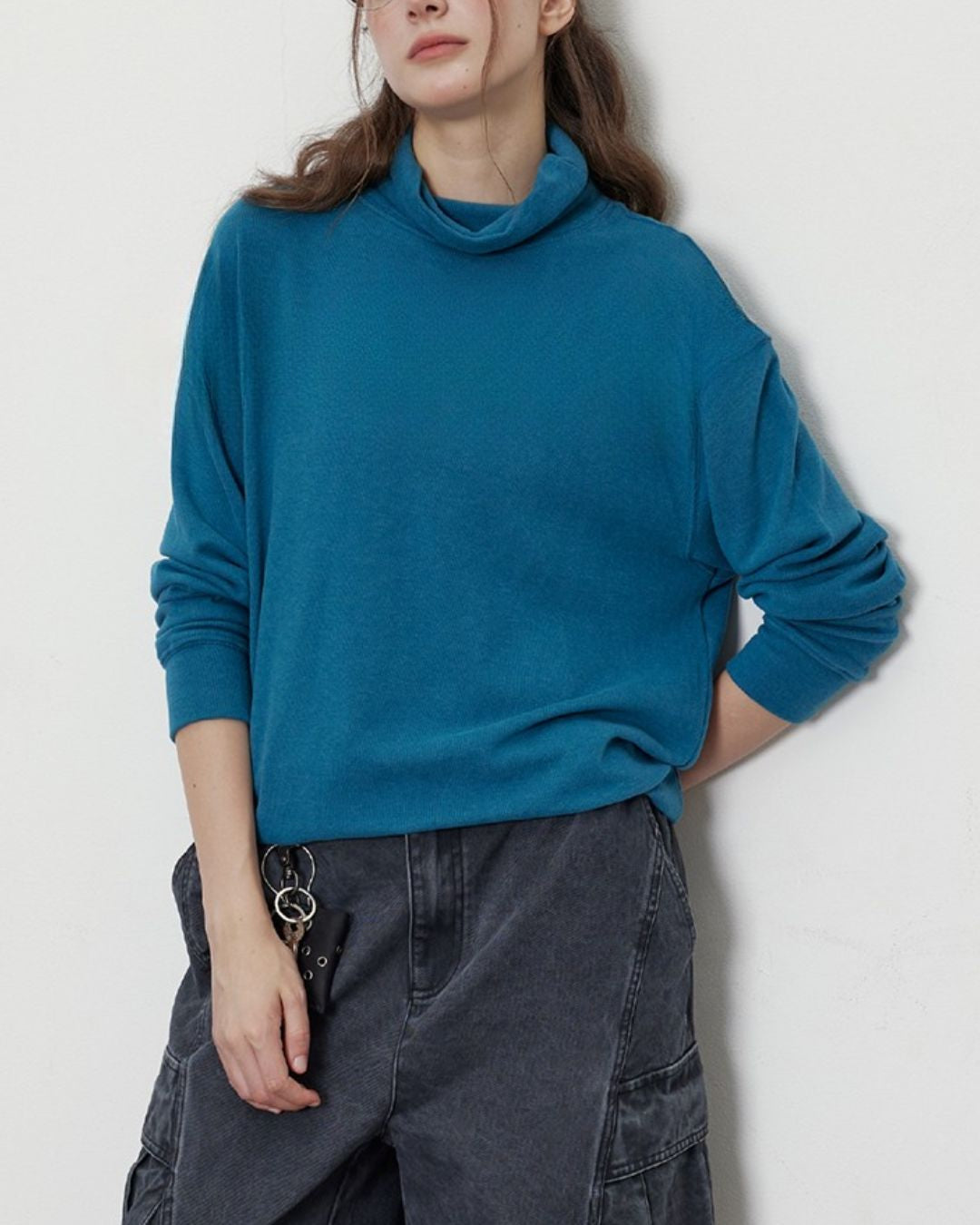 Heat-retaining Turtleneck T-shirt　LT016