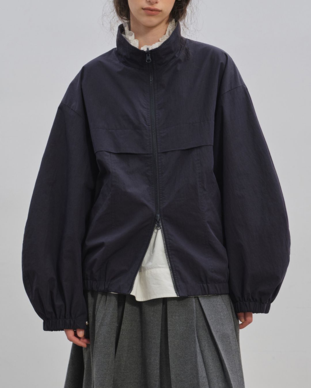 Balloon Sleeve Reversible Jacket　JK031