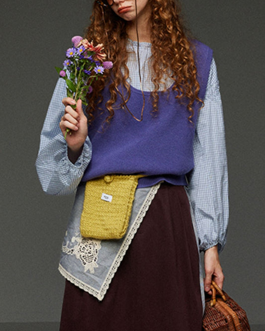 Front And Back 2-way Knit Vest　VT005