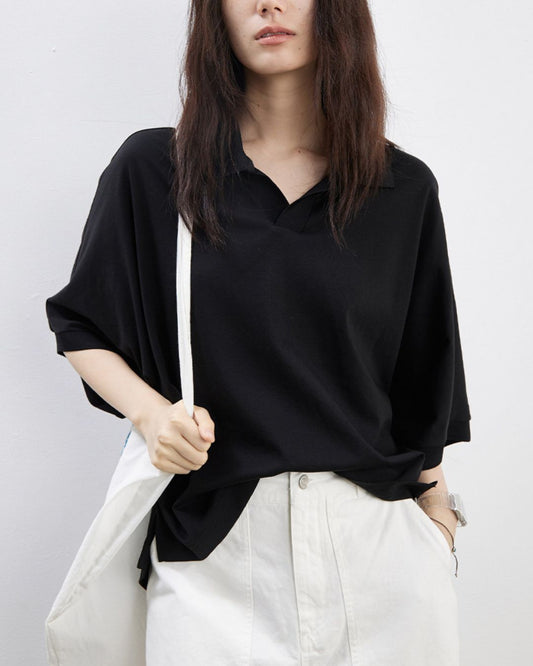 Dolman Sleeve Skipper Shirt　SS002