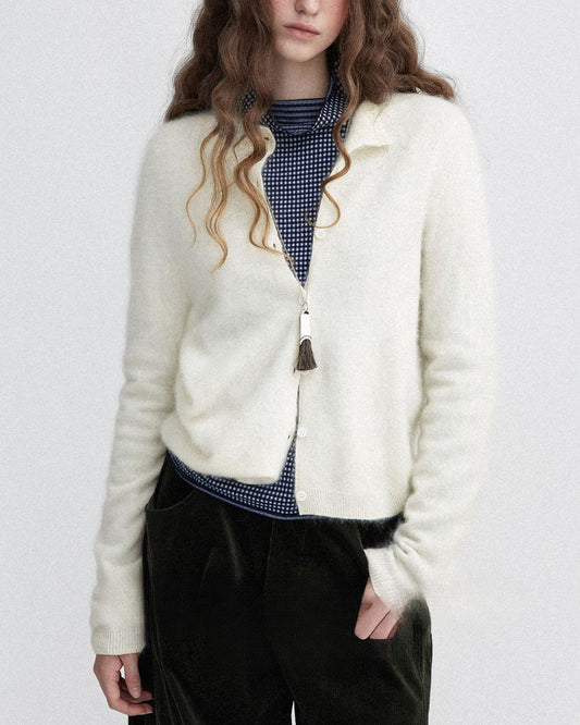 Brushed Knit Cardigan　KN027