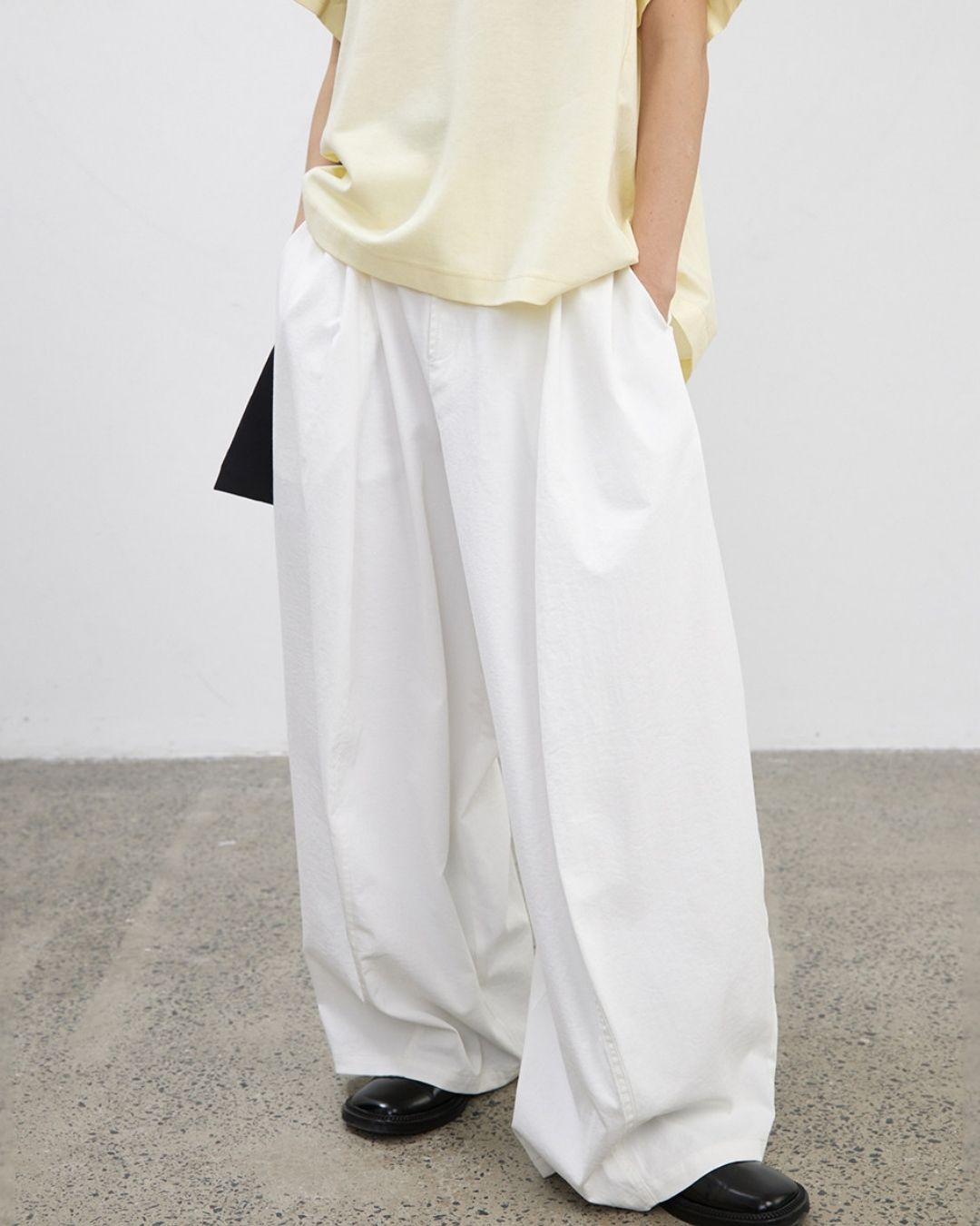 Relaxed Drape Pants　PT046