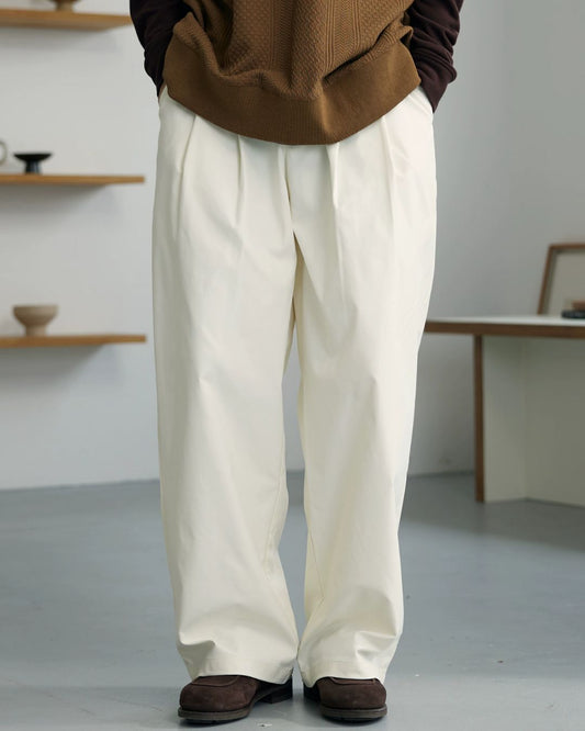 Casual Straight Pants With Mini Bag　PT034