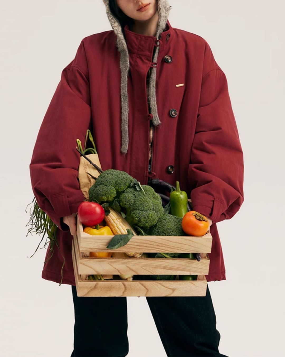 Reversible Padded Jacket　JK025