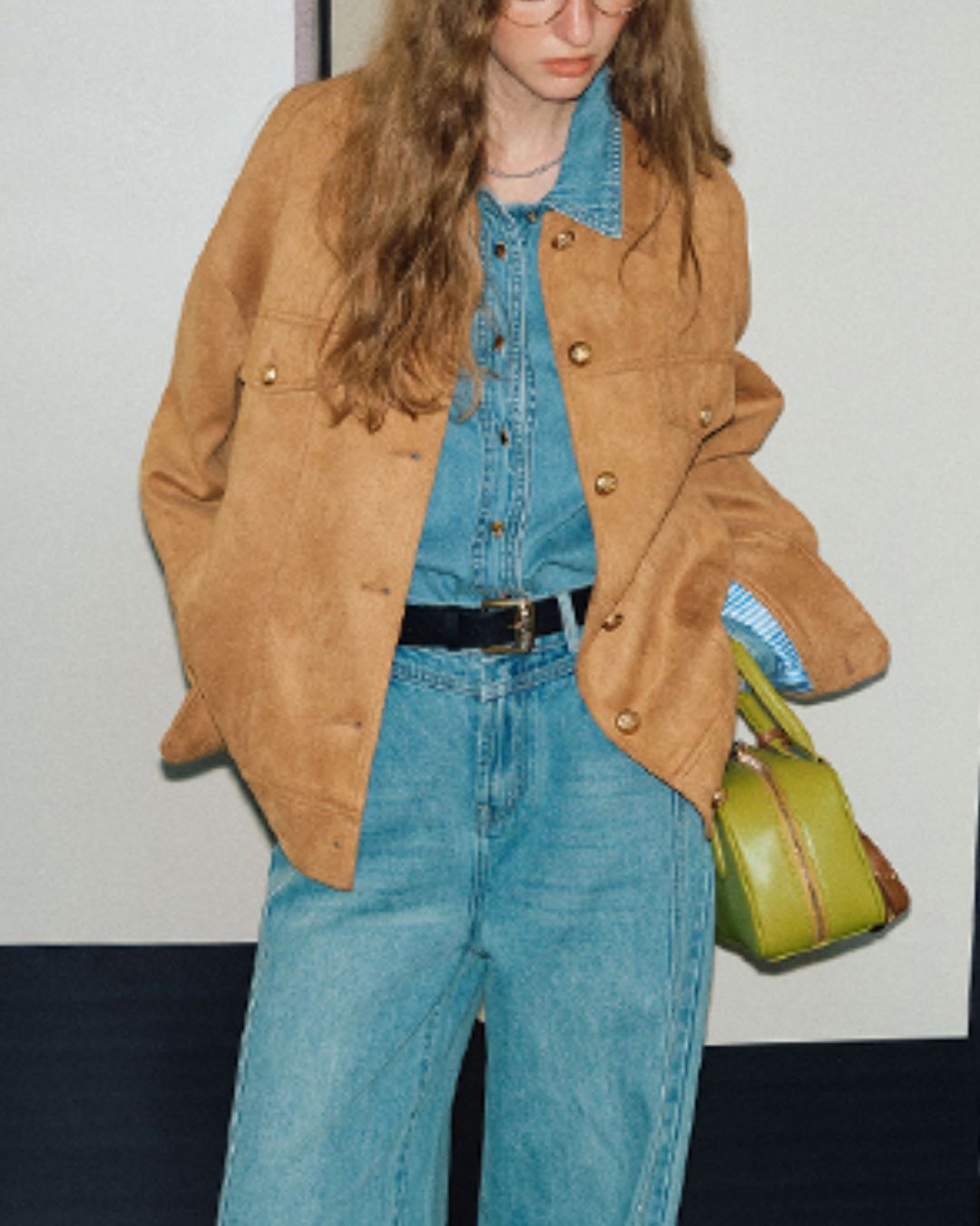 Classic Suede Jacket　JK039