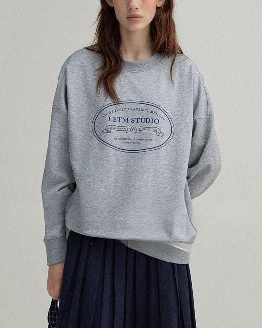 Letter Printed Sweat　SW003