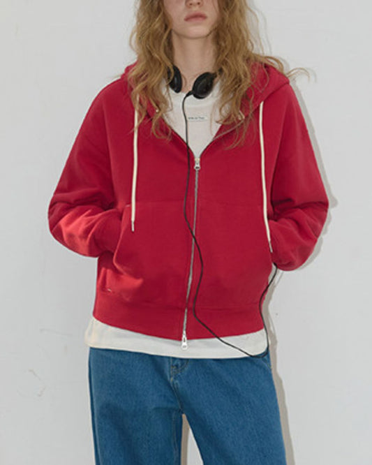 Basic Cotton Brushed Lining Hoodie　HD005