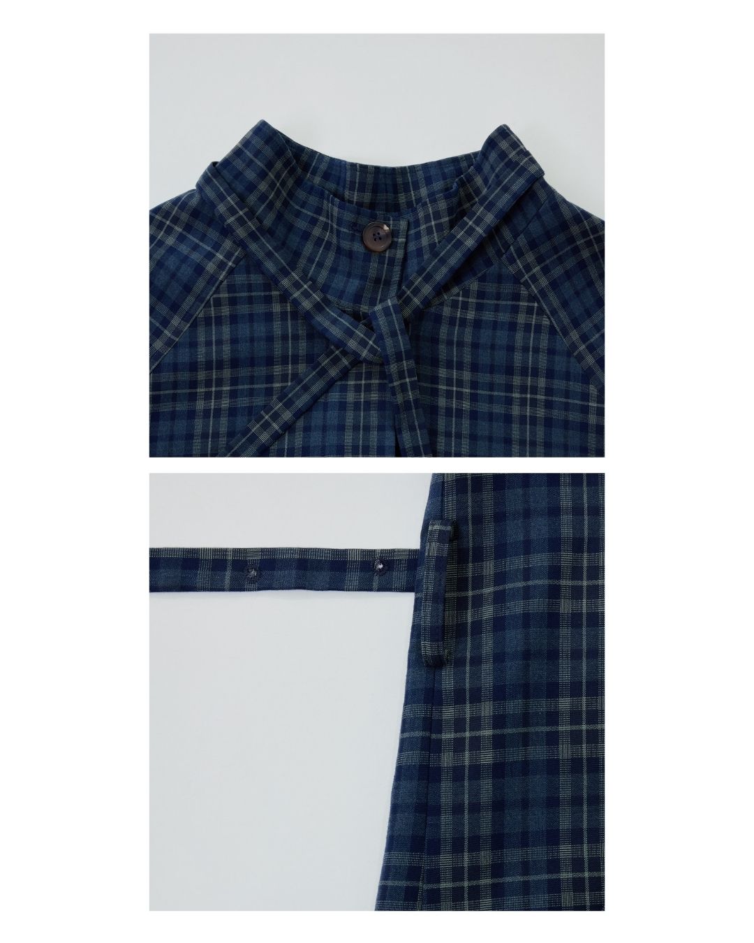 Stand Collar A-line Coat　CT002