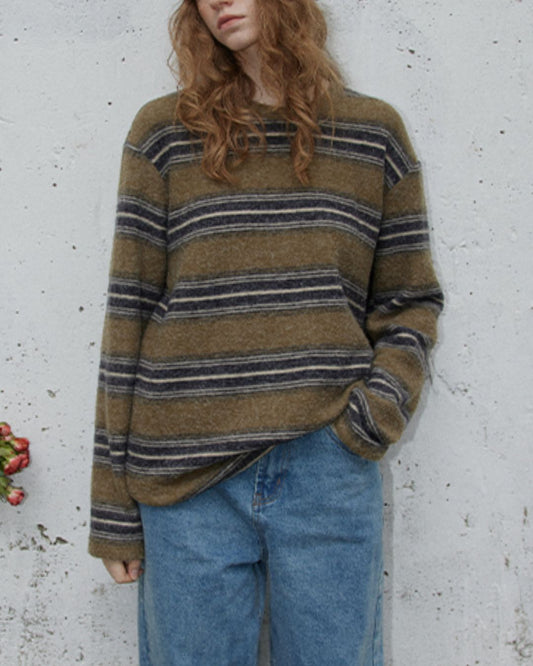 Multi-border Relax Knit　KN066