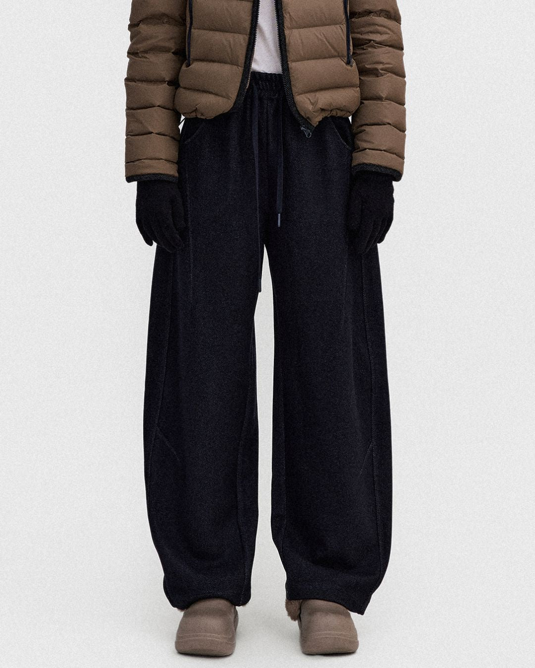 Wide Leg Relaxed Pants　PT026