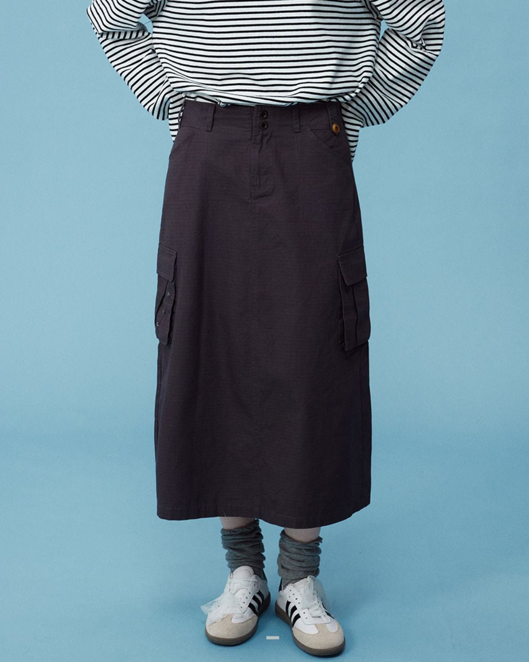 Star Studded Midi Skirt　SK001