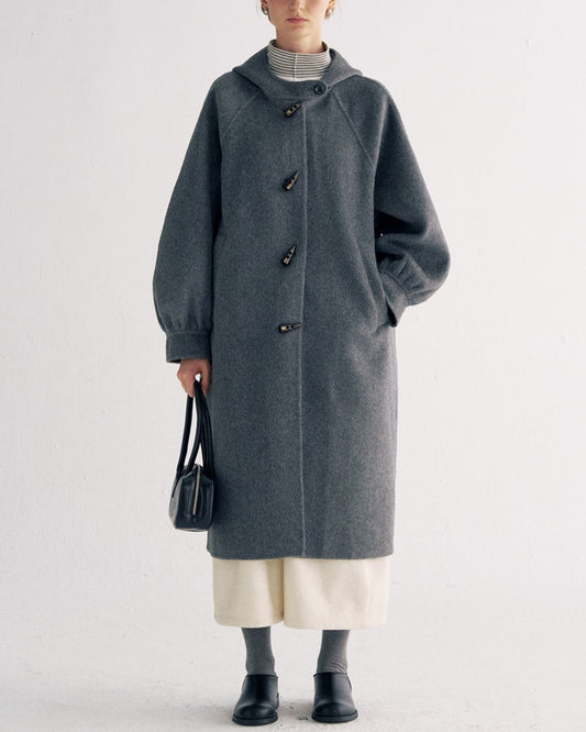 Double-faced Duffle Long Coat　CT030