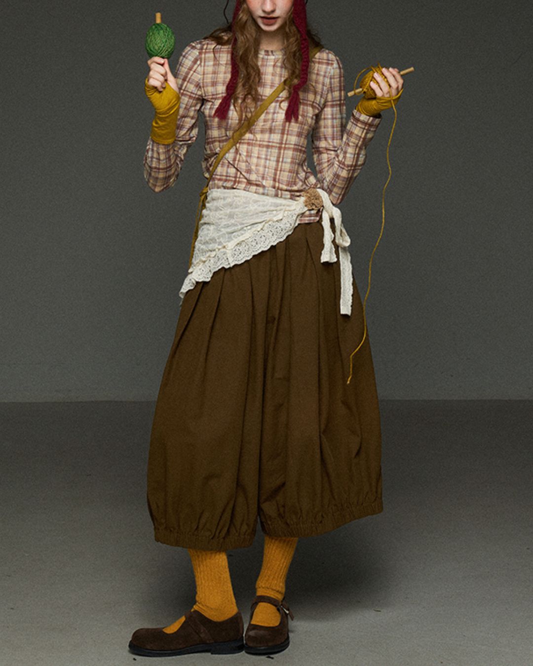 Cropped Pumpkin Pants　PT014