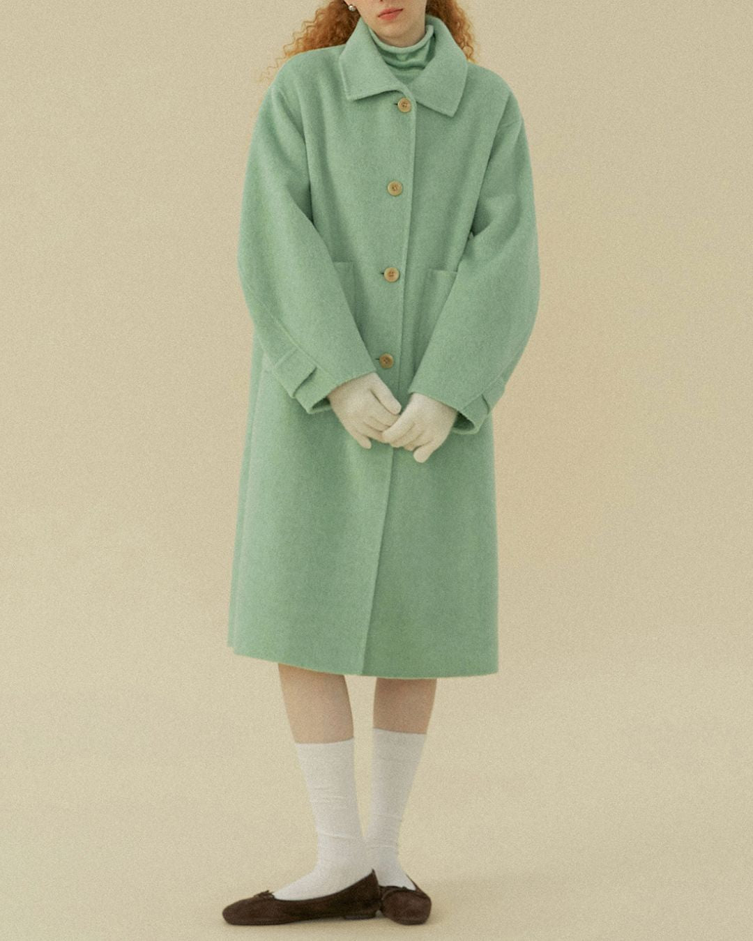 Double-faced Long Wool Coat　CT027