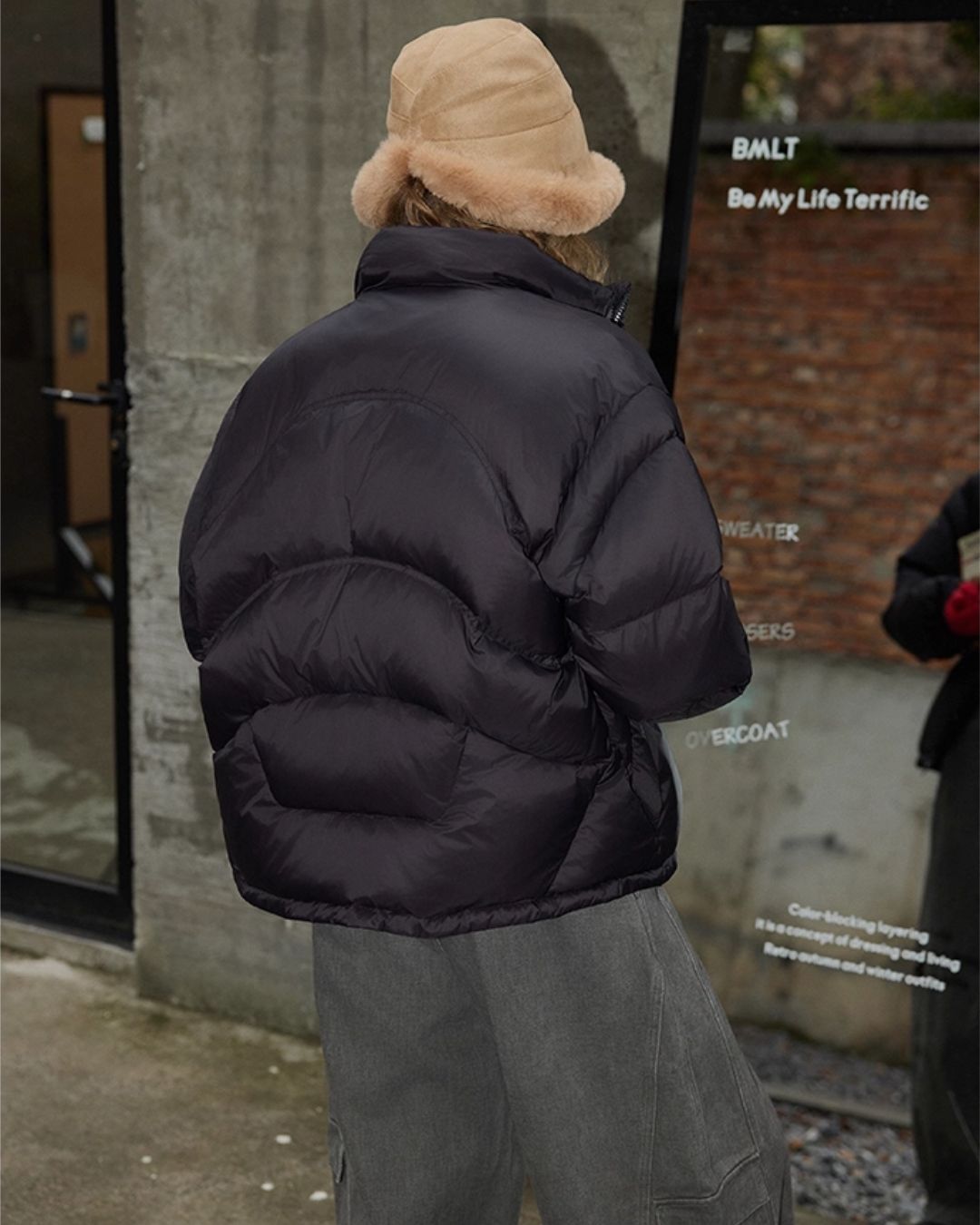 Stand Collar Down Jacket　JK040